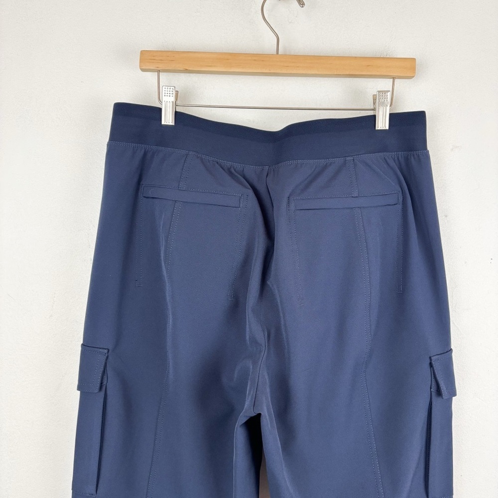 Athleta Endless High Rise Cargo Navy Blue Pants Sz 14 - Picture 6 of 11